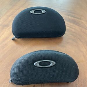 Oakley Black Zippered Eyewear Cases